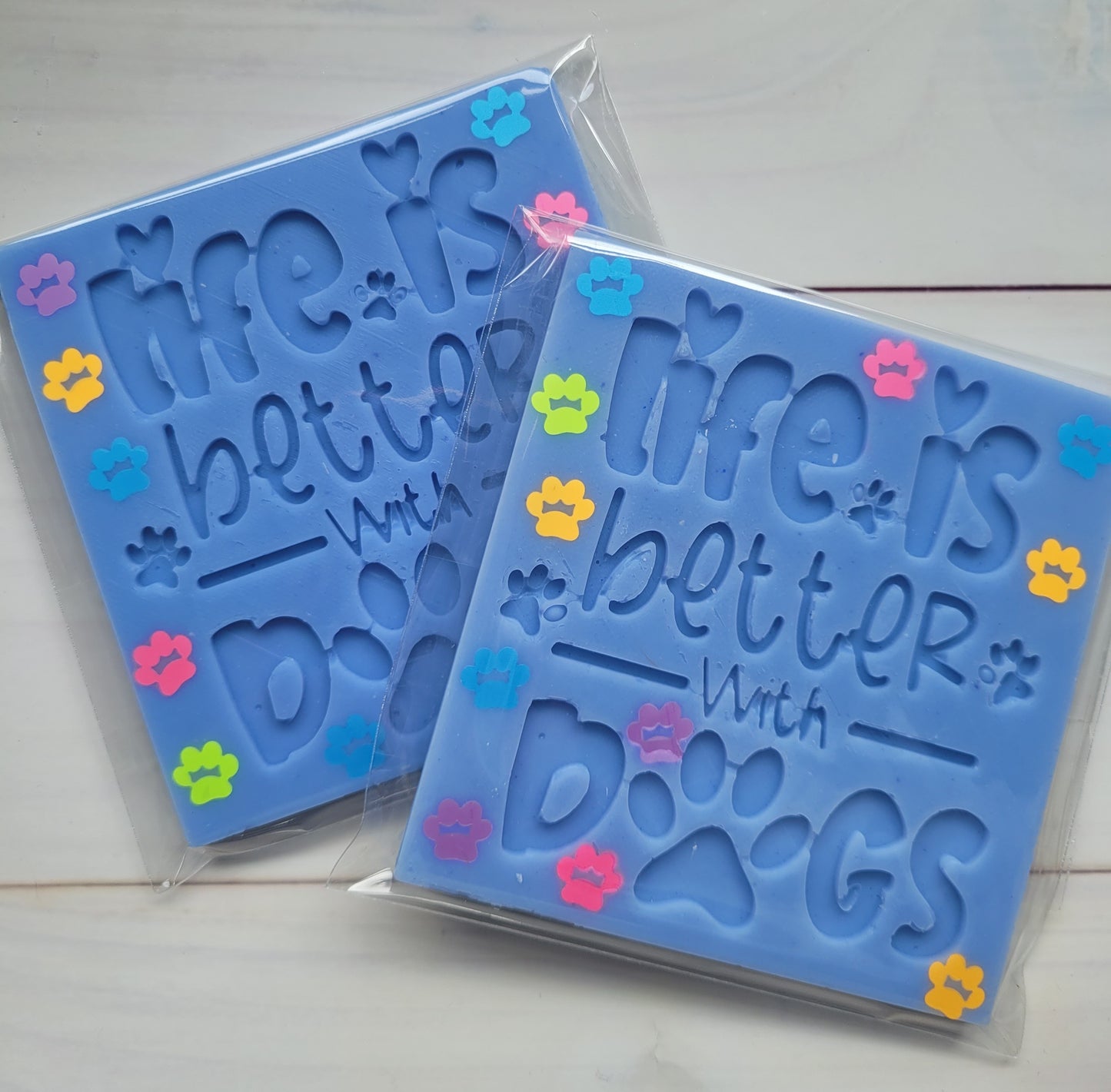 Life Is Better Wax Square