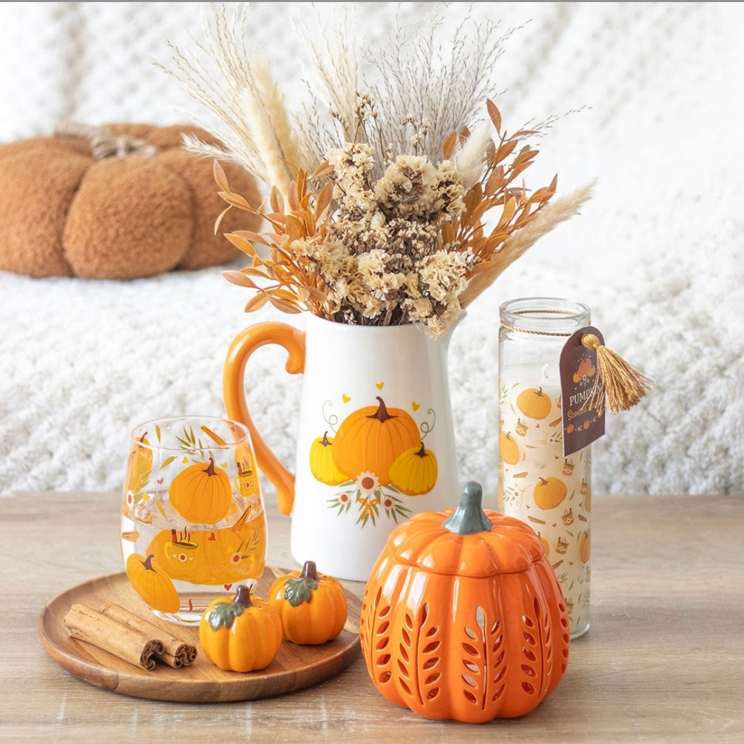 Orange Pumpkin Wax Burner