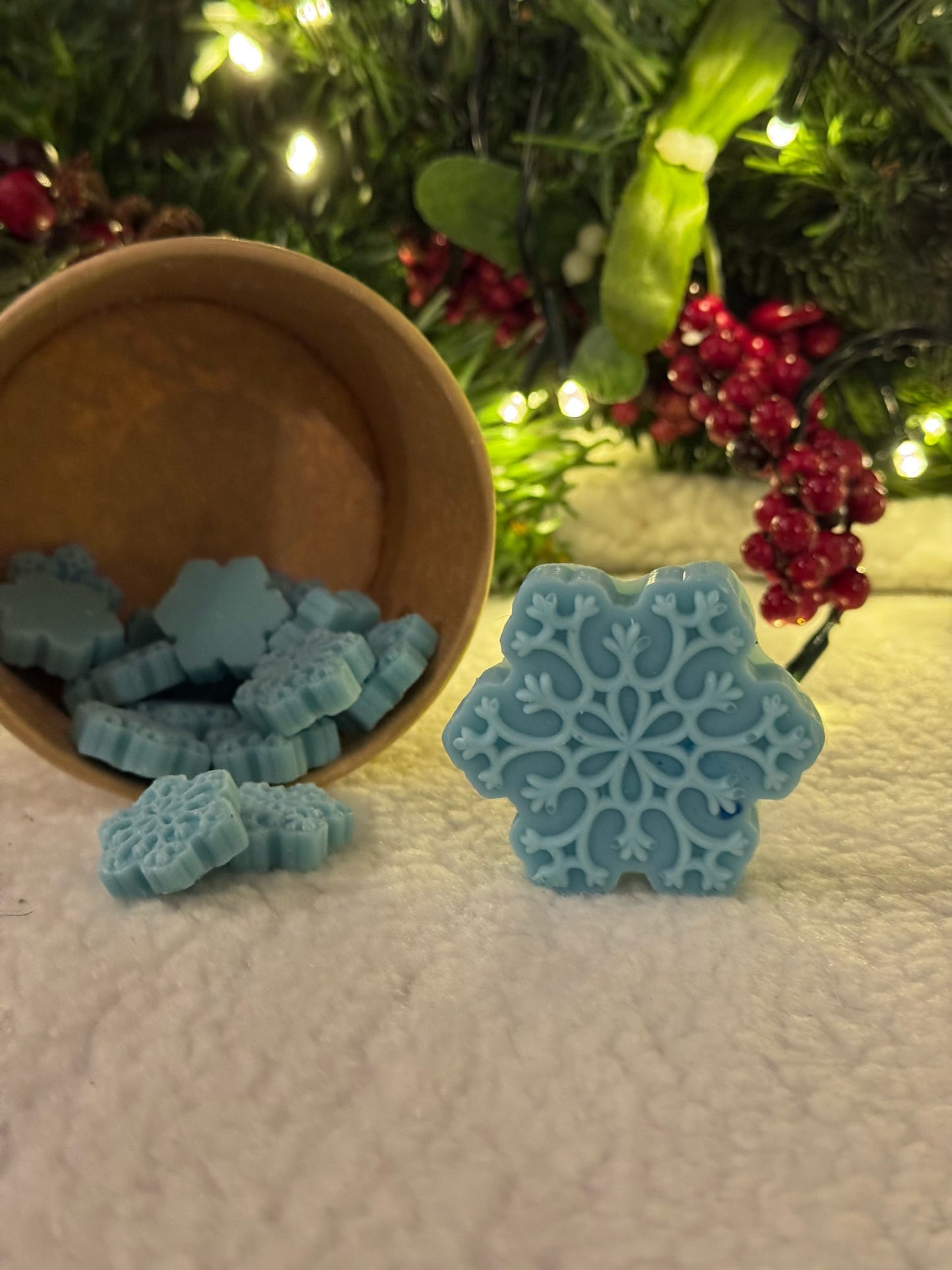 Snowflake Wax Chunkies 🎄❄️